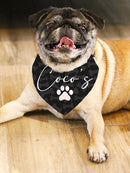 Dog Name Mama Shaped T-shirt -Custom Designs