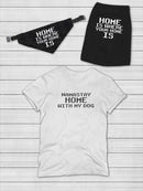 Home Is Pet Bandana Small -SmartPrintsInk Designs