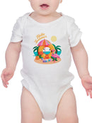 Summer Flaming On The Beach Bodysuit -SmartPrintsInk Designs