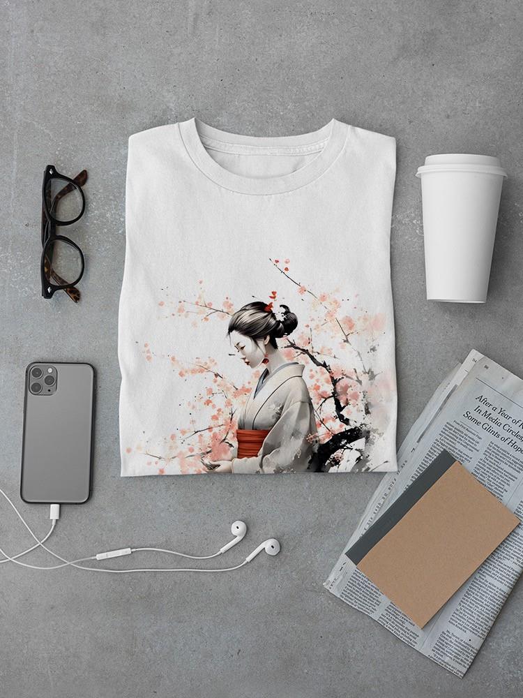Japanese Spring Afternoon T-shirt -SmartPrintsInk Designs