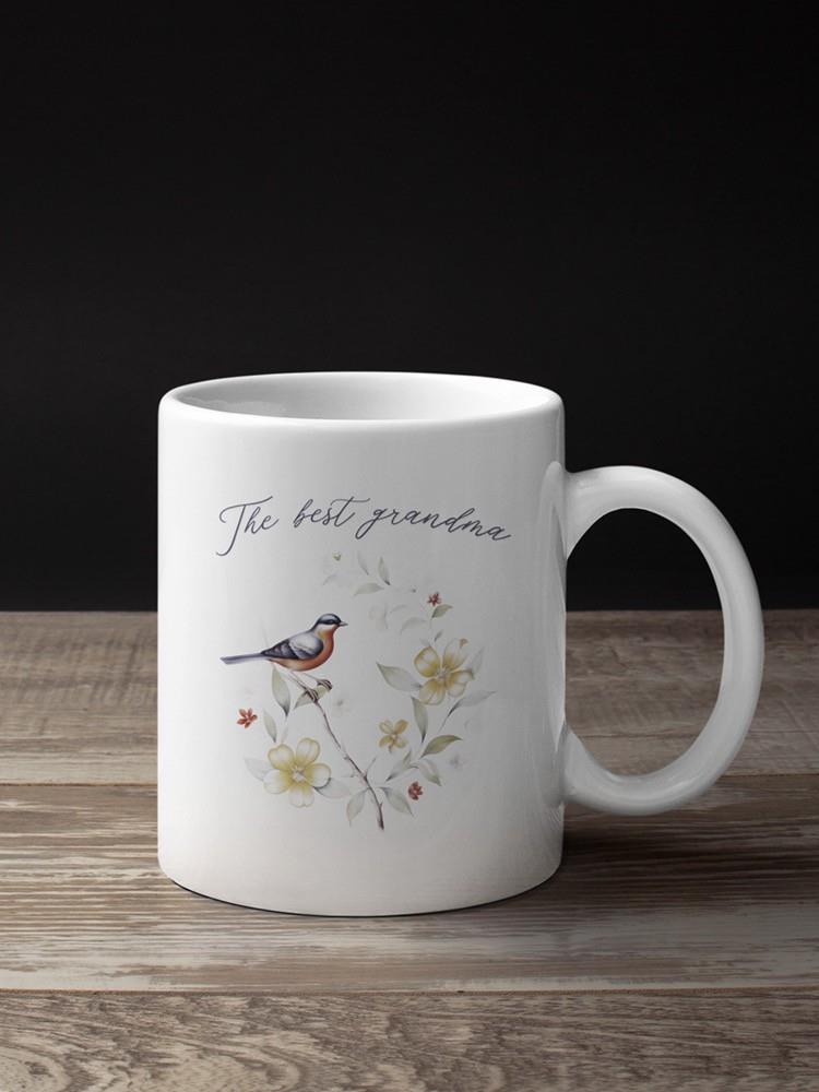 The Best Granda, Spring Blooms Mug -SmartPrintsInk Designs