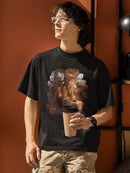 Flying Old Fashion T-shirt -SmartPrintsInk Designs