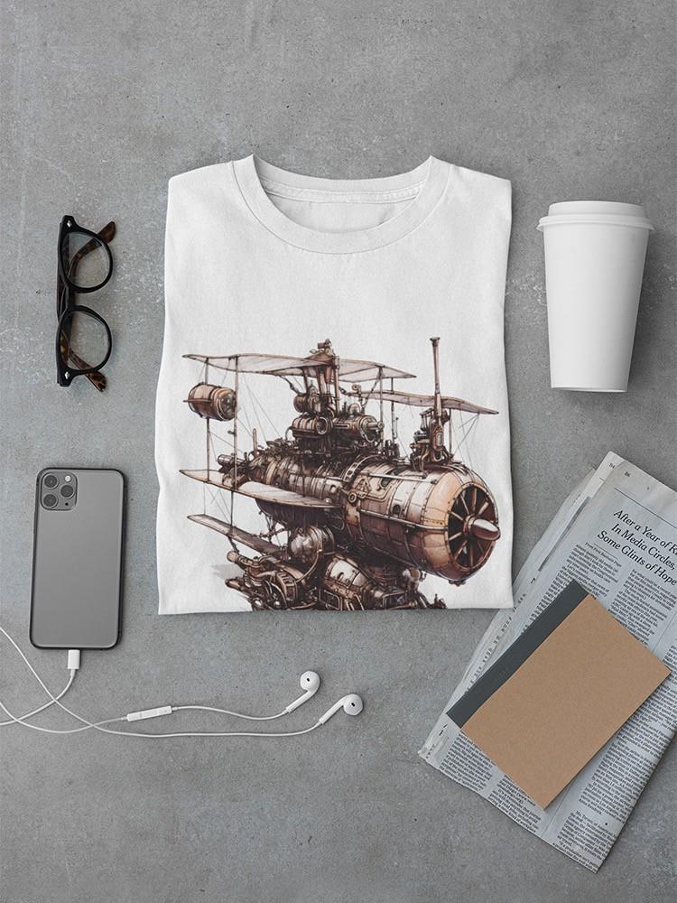 Retro Airplane T-shirt -SmartPrintsInk Designs