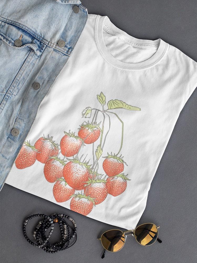 Bunch Of Strawberries T-shirt -SmartPrintsInk Designs