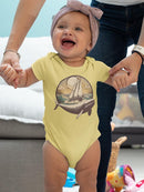 Adventures With Whales Bodysuit -SmartPrintsInk Designs