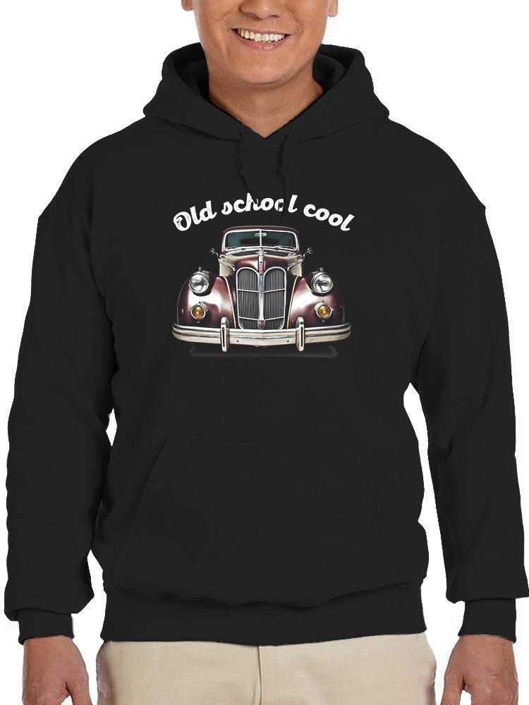 Old School Classic Car Hoodie -SmartPrintsInk Designs