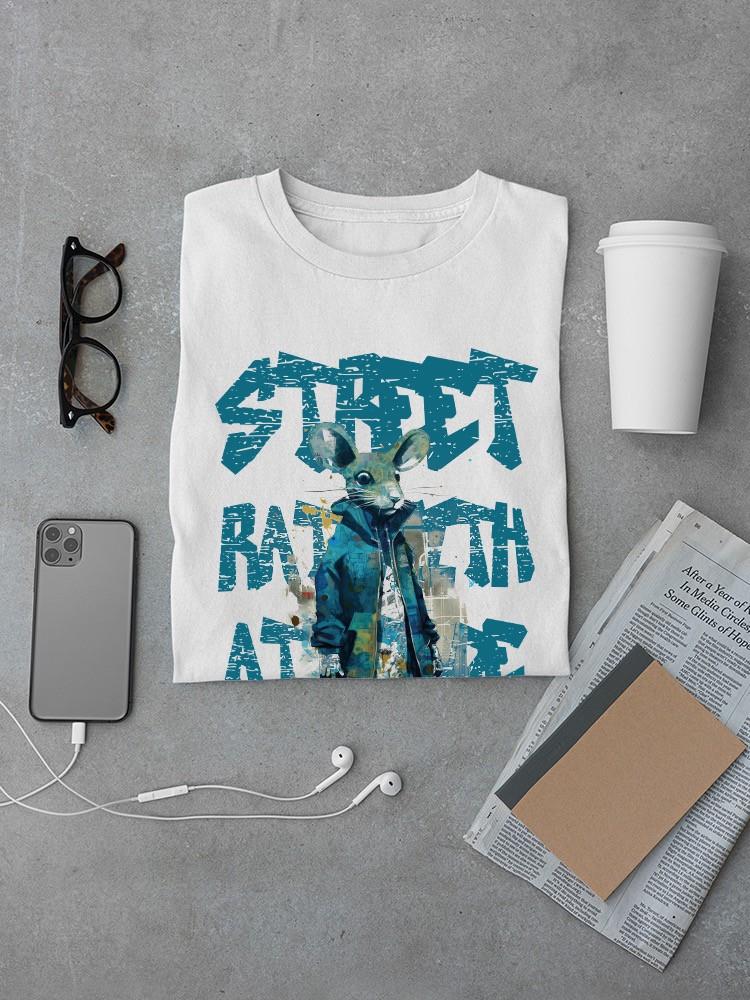 Street Rat Attitude T-shirt Men's -SmartPrintsInk Designs