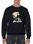 Jazz The Blues Are Brewin Sweatshirt Men's -SmartPrintsInk Designs