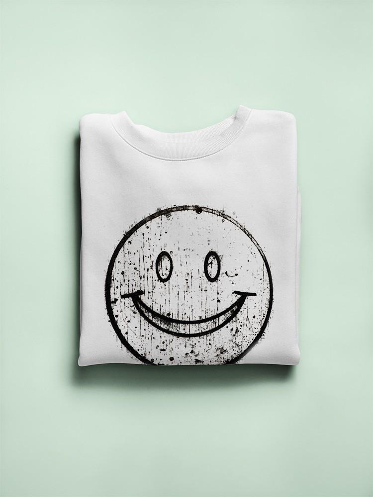 Smile On The Wild Side Happy Sweatshirt Men's -SmartPrintsInk Designs