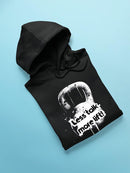 Gym Inspo Less Talk More Lift Hoodie Men's -SmartPrintsInk Designs