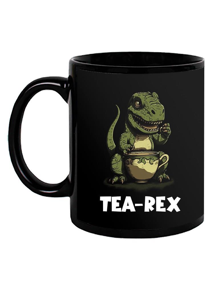 Funny Tea Rex Dinosaur Mug - SmartPrintsInk Designs