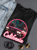 California Vintage Car T-shirt -SmartPrintsInk Designs