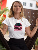 California Vintage Car T-shirt -SmartPrintsInk Designs