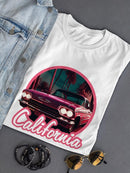 California Vintage Car T-shirt -SmartPrintsInk Designs
