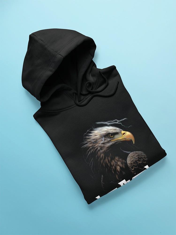Los Angeles Eagle Logo Hoodie -SmartPrintsInk Designs