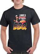 I Want A Hot Body But Also Bbq T-shirt -SmartPrintsInk Designs