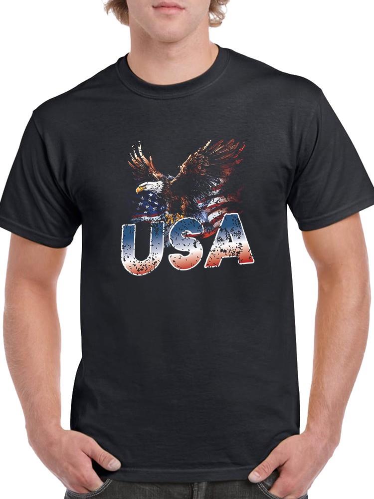 Roster Usa Eagle T-shirt -SmartPrintsInk Designs