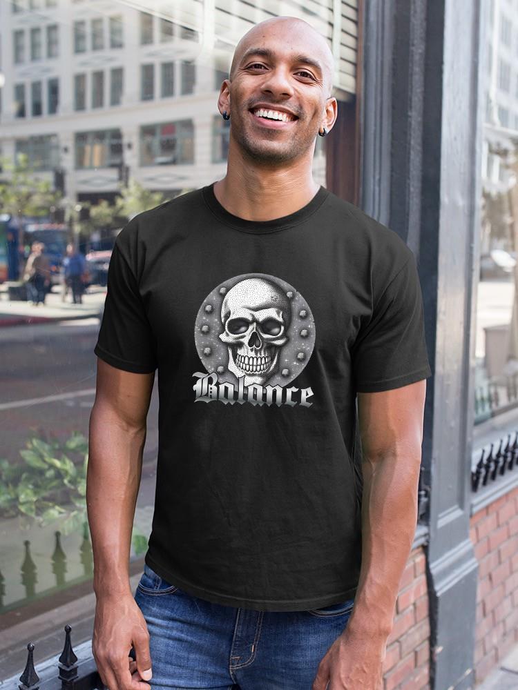 Balance Metal Skulls T-shirt -SmartPrintsInk Designs
