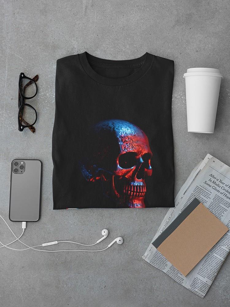 Balance Skull 3D Art T-shirt -SmartPrintsInk Designs