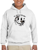Splash Art Be Kind To Your Mind Hoodie -SmartPrintsInk Designs