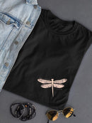 Let It Dragonfly T-shirt -SmartPrintsInk Designs