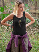 Dandelion Language Of Spirit Racerback Tank -SmartPrintsInk Designs