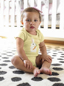 Bunny With Carrot Cartoon Bodysuit -SmartPrintsInk Designs