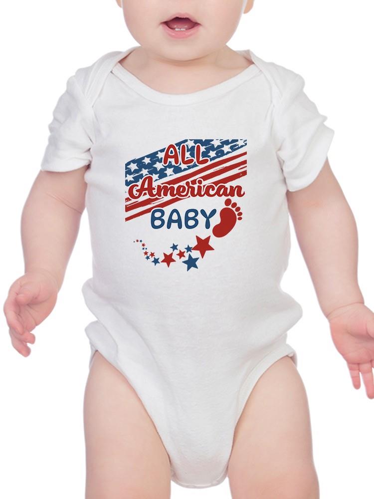 All American Baby Bodysuit -SmartPrintsInk Designs