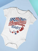 All American Baby Bodysuit -SmartPrintsInk Designs
