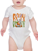 Cute Baby Bunny Bodysuit -SmartPrintsInk Designs