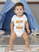 Baby Bunny Cartoon Style Bodysuit -SmartPrintsInk Designs