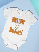 Baby Bunny Cartoon Style Bodysuit -SmartPrintsInk Designs