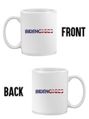 Bidenomics American Flag Slogan Mug -SmartPrintsInk Designs
