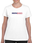 Bidenomics American Flag Slogan T-shirt -SmartPrintsInk Designs