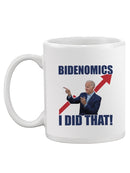 Bidenomics I Did That! Joe Biden Mug -SmartPrintsInk Designs