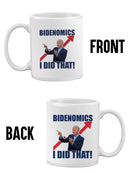 Bidenomics I Did That! Joe Biden Mug -SmartPrintsInk Designs