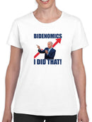 Bidenomics I Did That! Joe Biden T-shirt -SmartPrintsInk Designs