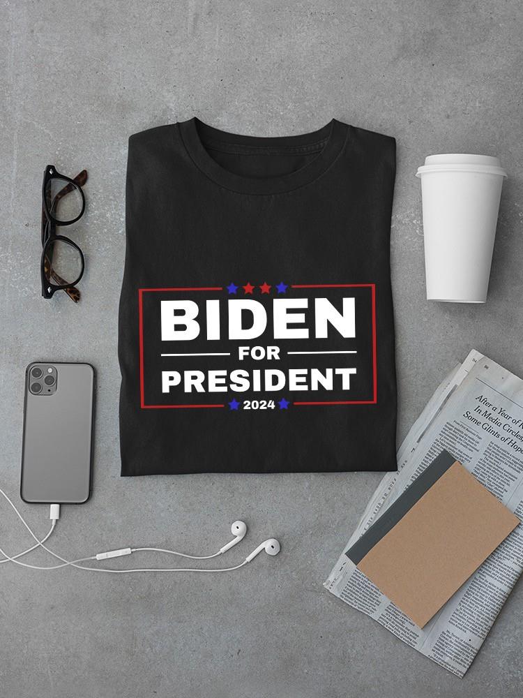 Biden For President 2024 T-shirt -SmartPrintsInk Designs