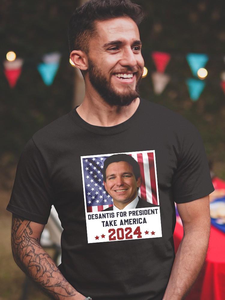 Desantis President America T-shirt -SmartPrintsInk Designs