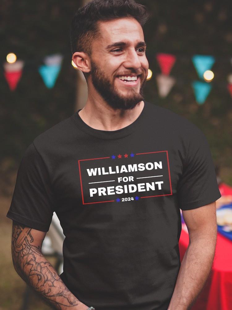 Williamson President 2024 T-shirt -SmartPrintsInk Designs