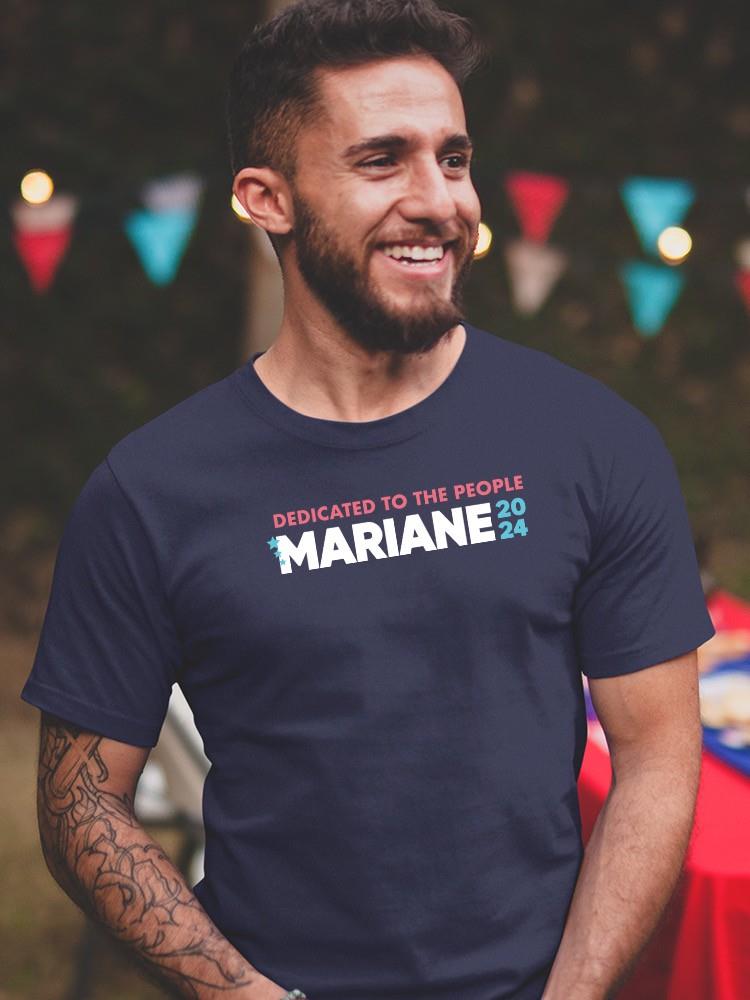 Dedicated To People Mariane T-shirt -SmartPrintsInk Designs