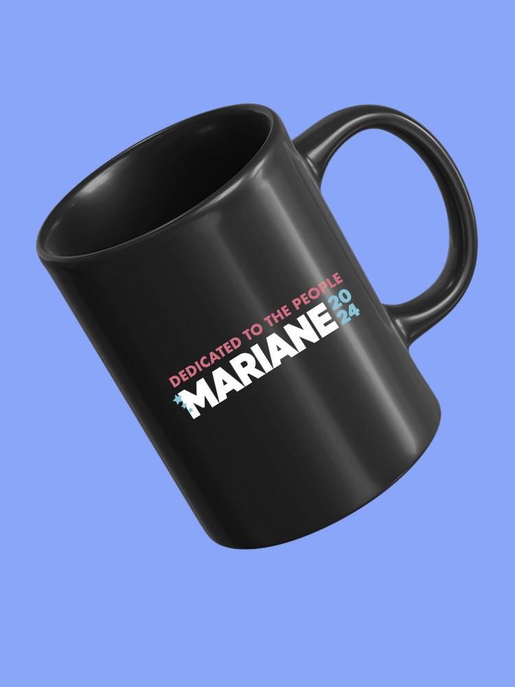 Dedicated To People Mariane Mug -SmartPrintsInk Designs