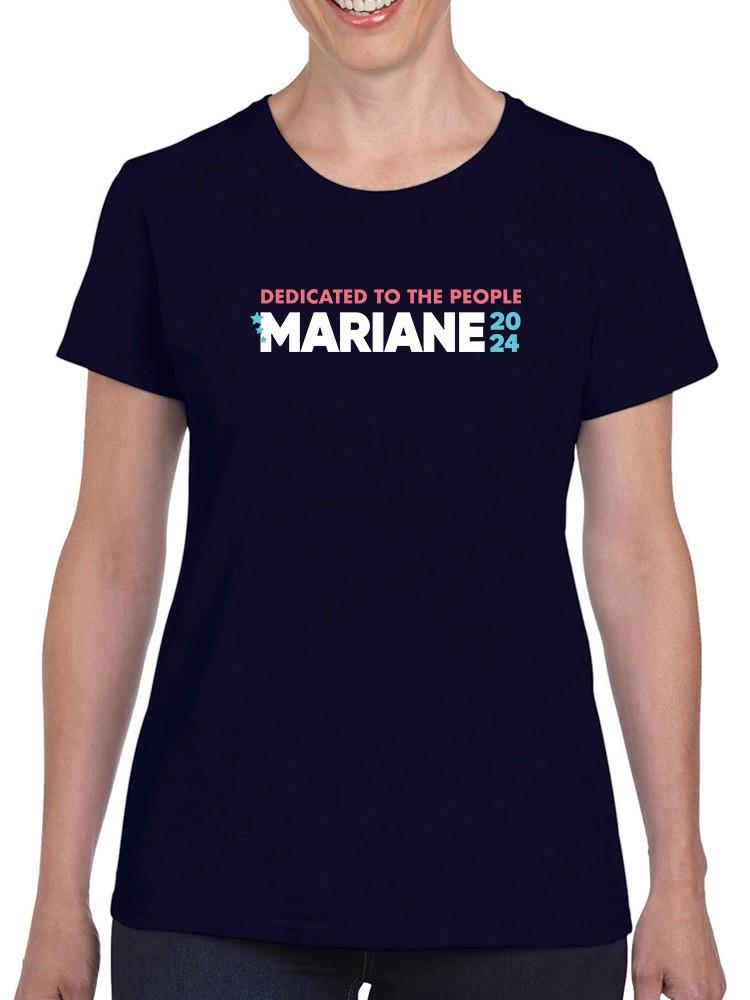 Dedicated To People Mariane T-shirt -SmartPrintsInk Designs