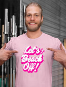 Let's Beach Off T-shirt -SmartPrintsInk Designs