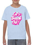 Let's Beach Off T-shirt -SmartPrintsInk Designs