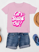 Let's Beach Off T-shirt -SmartPrintsInk Designs