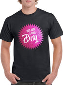 He's Just A Cool Boy T-shirt -SmartPrintsInk Designs