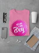 He's Just A Cool Boy T-shirt -SmartPrintsInk Designs