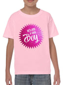 He's Just A Cool Boy T-shirt -SmartPrintsInk Designs