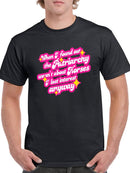 Patriarchy Isn't About Horses T-shirt -SmartPrintsInk Designs